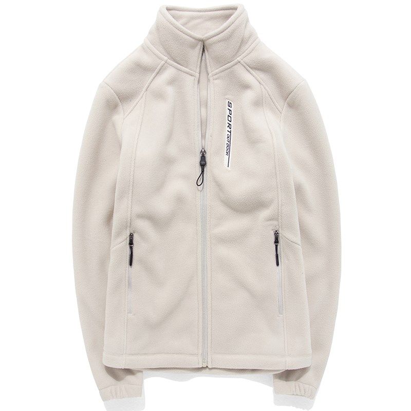 秋冬户外抓绒衣女加厚摇粒绒上衣外套男卫衣冲锋衣内胆2024新款