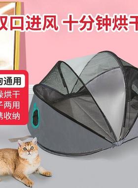 猫咪洗澡烘干宠物吹风笼子吹干神52411吹器烘箱狗干机家用吹水机
