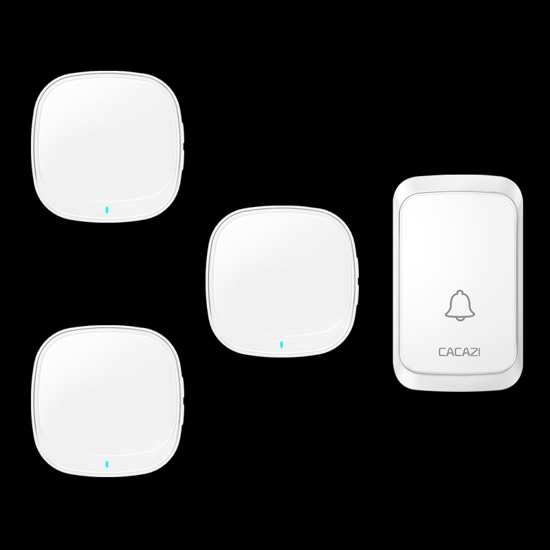 门铃无线家用智能超远距离电子遥控门玲一拖三拖多老人病人呼叫器