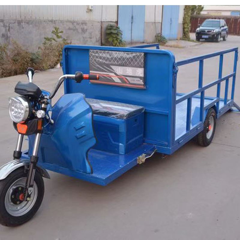 物流周转车厂家 手推式电动平板四轮车 搬运 三轮车 操作简单