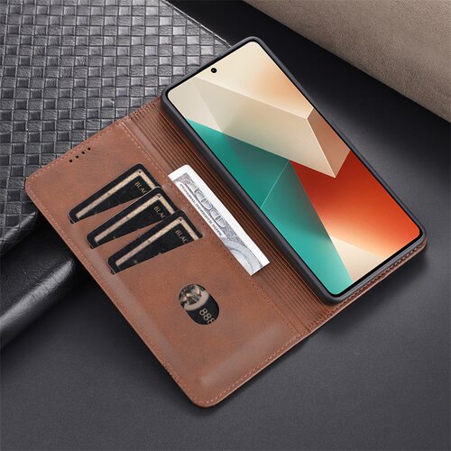 适用于 小米红米note13pro手机壳皮套小米noto13por+保护套redminote135g皮套插卡支架5g全包防摔硅胶磨砂软