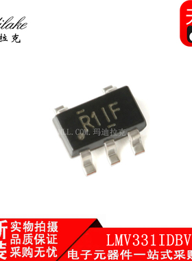 全新原装 LMV331IDBVR 贴片SOT23-5 比较器IC 丝印R1IF 现货供应