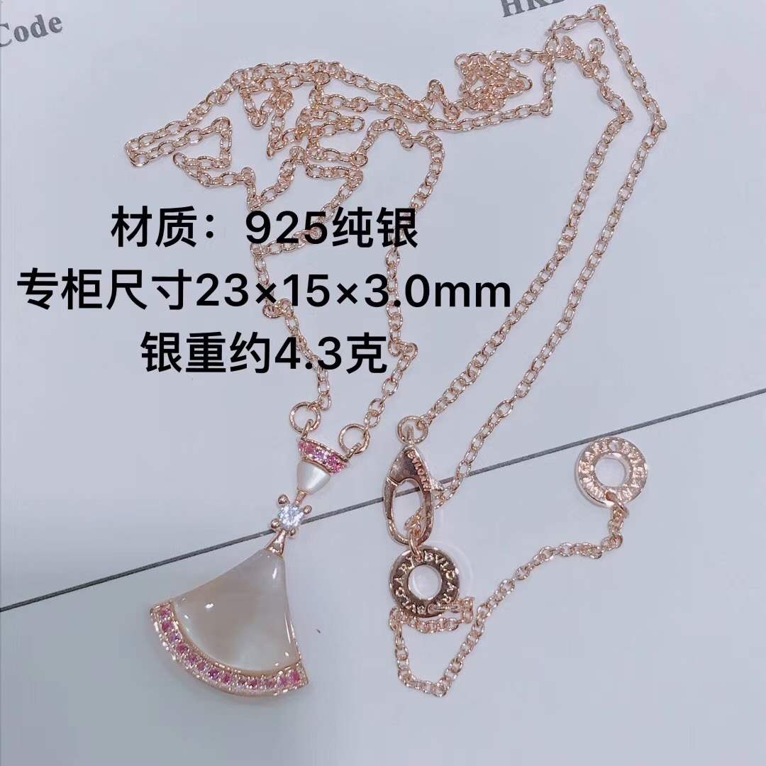 Tanabata limit 925 Sterling Silver Necklace An Sterling Silver skirt Fritillaria Sector Valentine's Day giftin the Accessories/Fashion Jewelry, Necklace  category - from Buy2taobao.com to provide professional Taobao agent buy service