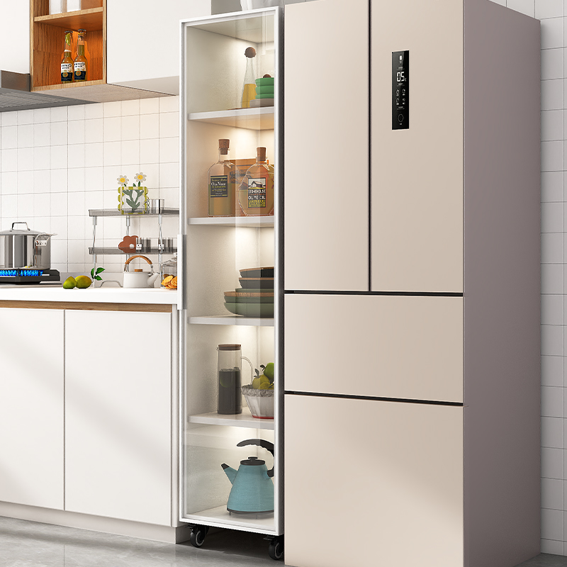 3C钢化玻璃门置物柜多层可定制