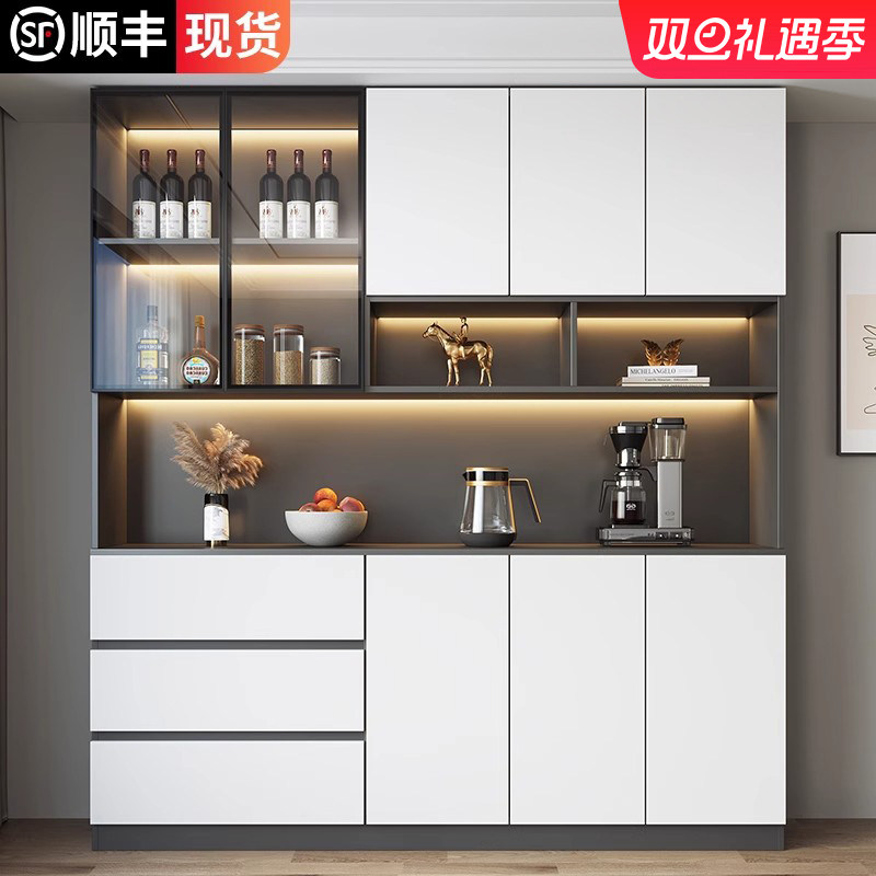 餐边柜一体靠墙现代简约客厅置物柜餐厅茶水柜酒柜收纳储物柜