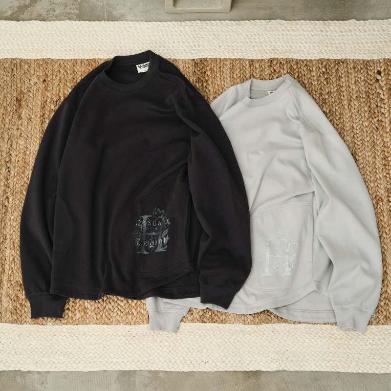 重磅HavenYard长袖弧形插袋