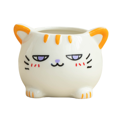 桌面多肉盆栽卡通陶瓷花盆