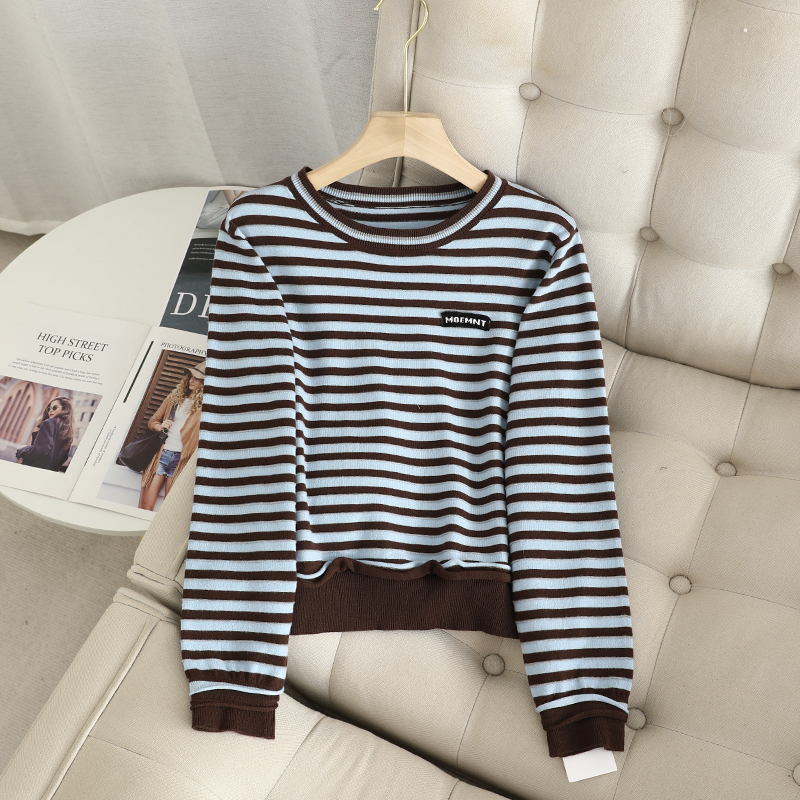 2025春秋小个子简约百搭针织衫