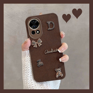 适用于华为nova13手机壳nowa12pro新款 nave创意nava镜头全包防摔por套navo ultra女n12u可爱n0va复古novo个性