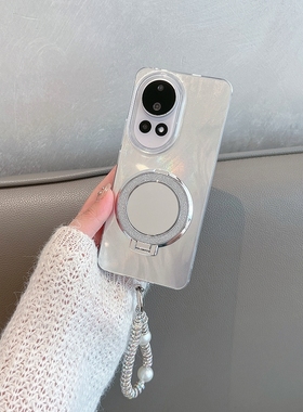 适用于华为nova12pro手机壳novo13新款女nava12ultra简约ada一al00带支架navo镜子nowa高级感个性12u创意note