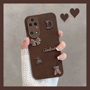 适用于华为p50手机壳p50e新款 p5opro荣耀p505g创意p五零por曲屏pr0全包防摔ro5g 女p50pro可爱p5o复古p5oe个性