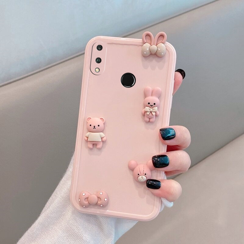 适用于华为荣耀8x软壳卡通保护壳
