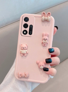 适用于oppoa93s手机壳0ppoa935g女pfgm00可爱oppo新款a93s5g女生oppa软壳0pp0全包opa防摔套创意卡通立体ins