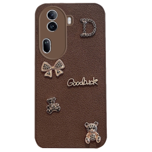 适用于opporeno11手机壳0pp0reno11pro新款pjh110女pjj可爱复古opporone115g创意opporeon全包防摔套opopreno