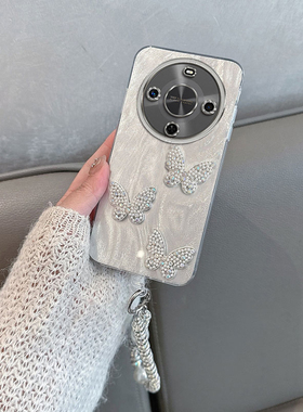 适用于华为畅享70x手机壳畅想70x活力版5g女麦芒30带镜头膜bre一al80全包防摔breal00a蝴蝶tyh641m高级感305g