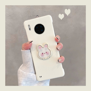 适用于华为mate30手机壳meta30pro5g新款 m30epro半包mt30por女30p0r无边框mata3o曲面屏mte带支架 mete305g版