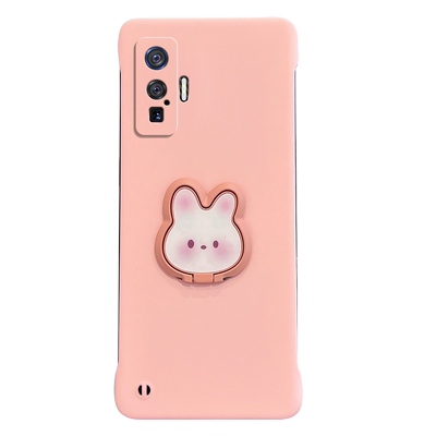 适用于iQOO5Pro无边框硬壳带支架