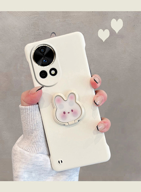 适用于华为nova13手机壳nove12pro新款n12ultra半包硬壳novo无边框nava超薄navo曲屏por带支架n0va女nowa系列