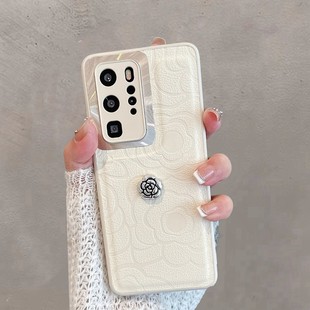 ro山茶花 an00全包防摔p4o荣耀p4opro简约p四零por曲屏pr0时尚 适用于华为p40手机壳p40pro新款 ana一anoo女els