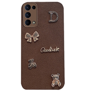 适用于opporeno5手机壳0pp0reno5k新款opopreno5pro5g女pegm00/10可爱0pporeno55g复古k5g全包防摔套opporeon