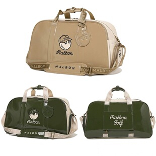 新款韩国malbon高尔夫衣物包男女同款大容量23高尔夫春季旅行包