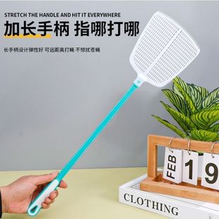家用塑料老式 熟胶苍蝇拍打不烂夏季 软胶加厚耐用蚊子灭蚊加长蝇子