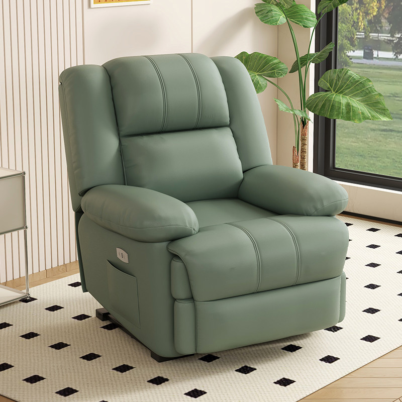 单人多功能沙发椅可躺可睡客厅卧室摇椅懒人头等科技布太空沙发舱