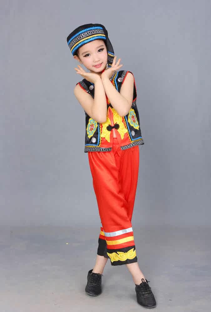 男童演出新款葫芦丝彝族服装表演少数民族服傣族六一壮族苗族儿童在类目 童装/婴儿装/亲子装, 儿童演出服中 - 来自Buy2taobao.com提供专业的淘宝代购服务