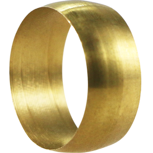 PB油管卡套铜卡芯双锥卡套铜珠密封圈油令头介子铜管卡箍Φ4衬套6