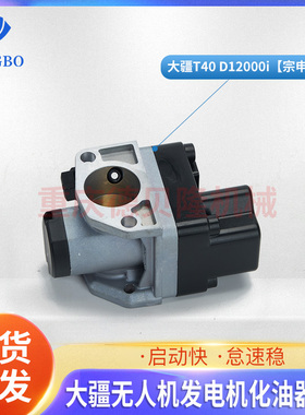 大疆D12000i化油器宗申T40化油器开架变频机T40电喷化油器节气门