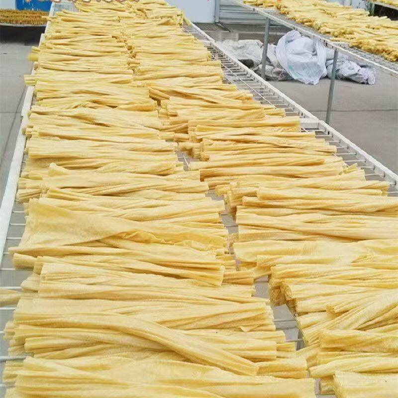 腐竹皮蛋白肉豆制品 人造肉山东农家自制干货豆皮麻辣豆干原料5斤