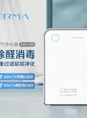 杭州G20峰会指定ERMA空气净化器家用除甲醛医用消毒柜装修