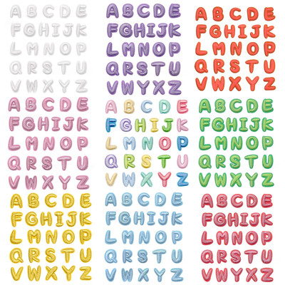 26个英文0-9数字熨烫贴自粘贴
