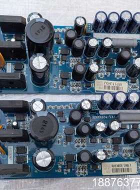 航天太空加油机电源板，蓝色PCB，带元器件，实物拍摄，成色几