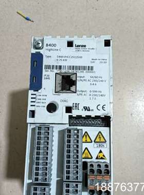 伦茨变频器E84AVSCE2512SX0/0.25KW，当配议价