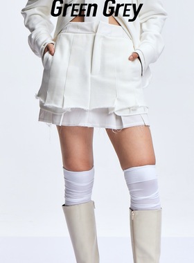 GreenGrey卫衣短裙