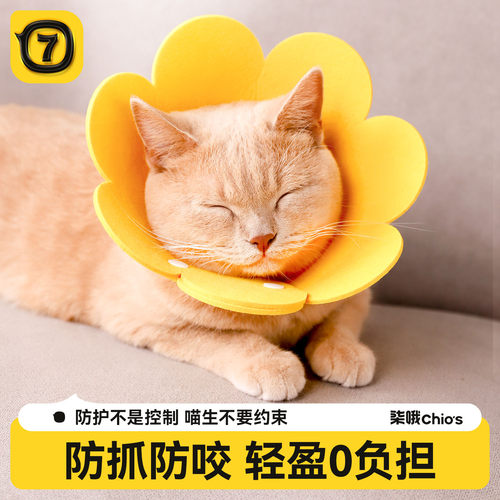 伊丽莎白圈猫绝育项圈猫咪头套防咬围脖伊利莎白圈狗脖圈宠物用品