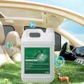 英文汽车雾化液消毒液车载纳米杀菌空气雾化喷雾 剂360净化清新剂