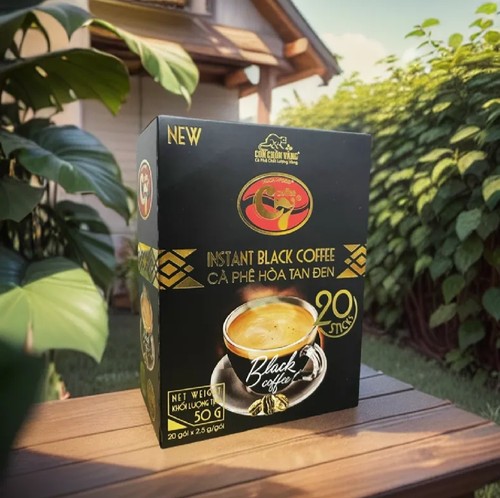 越南C7速溶纯黑咖啡原装正品原味无蔗糖0脂肪咖啡粉独立小包装50g