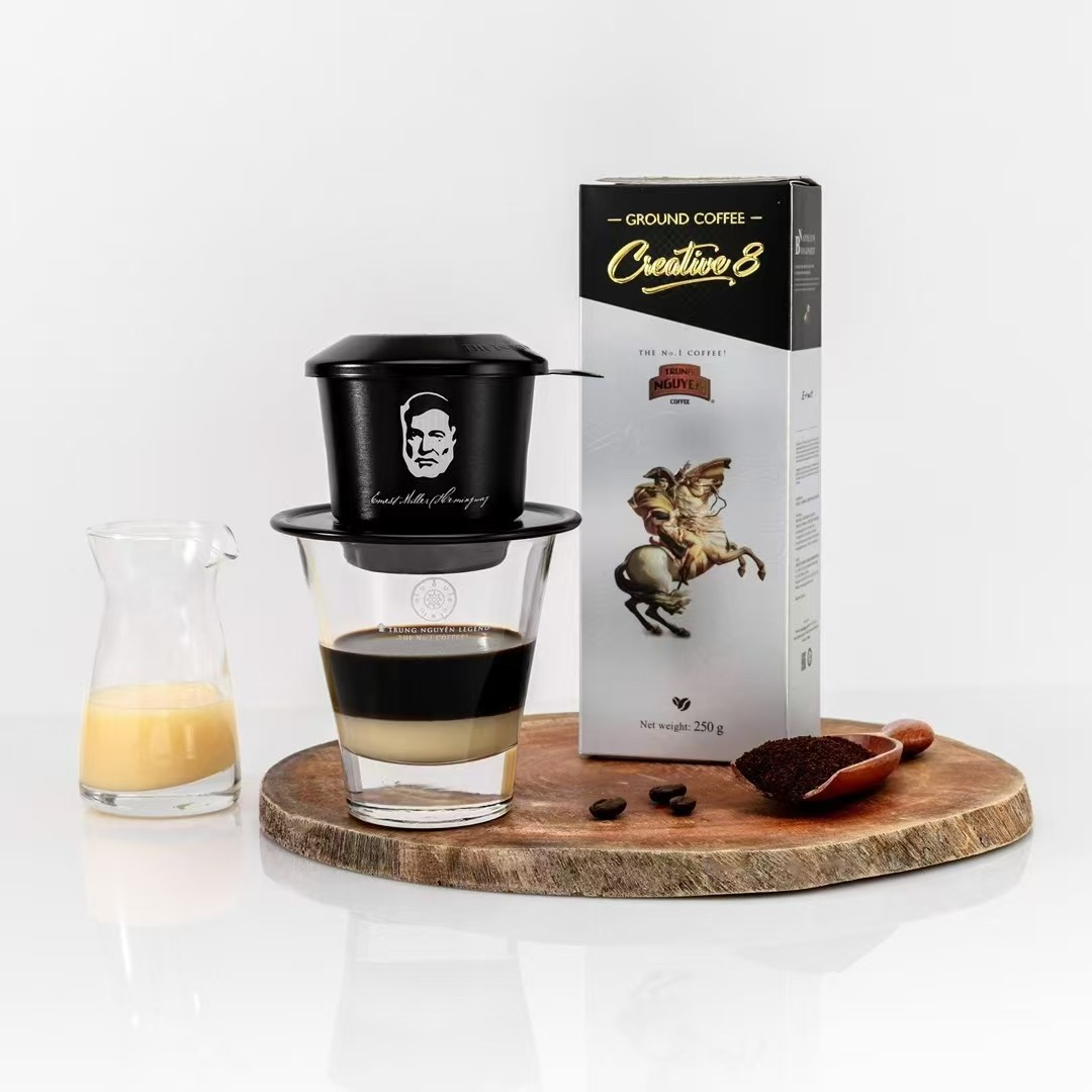 越南原装TRUNNGUYEN中原SANGTAO8号研磨滴漏咖啡粉250/500g包邮,咖啡/麦片/冲饮,研磨咖啡粉,淘宝优惠券,粉丝福利购,淘宝优惠卷