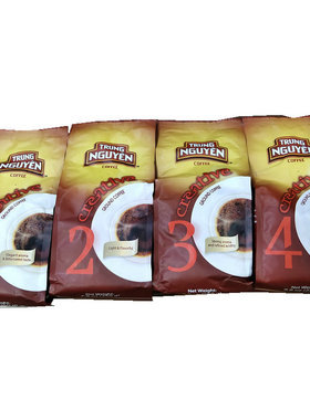 越南TRUNG NGUYEN 中原 1 2 3 4 5 号咖啡粉250克包邮