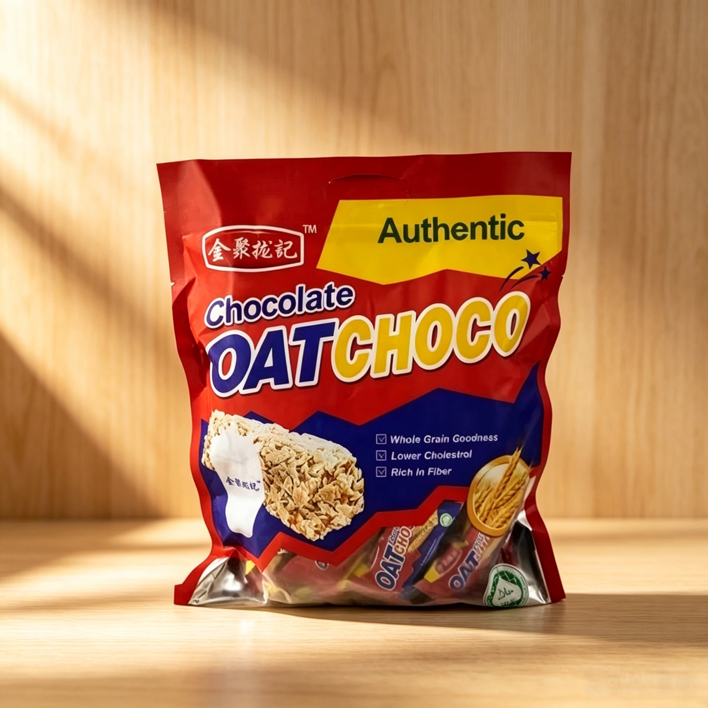 马来西亚BARUOAT CHOCO chocolate巧克力燕麦片糖400克买两袋包邮