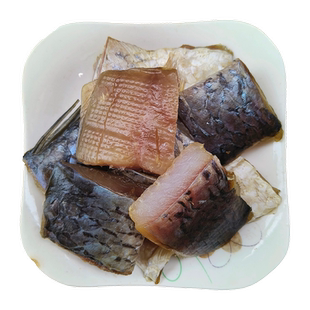 洪湖阳干草鱼块农家自制腊鱼湖北特产咸鱼风干鱼腌制干货顺丰包邮
