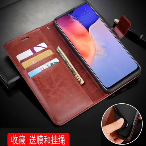 适用vivoV2140T手机壳皮夹vivoY10保护套翻盖vivoV2140A外壳6.51英寸vovo丫10防摔V1VOY1O磁扣viovYI0新款viv