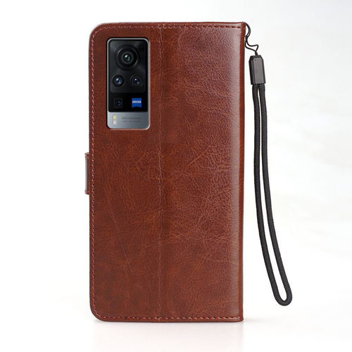适用vivoX60曲屏版手机壳翻盖vivoV2059A保护套皮夹vivoV2059T外壳6.56英寸wiwoX六十男士Ⅴivo叉软壳viuo×?