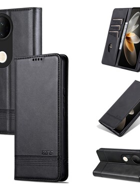 适用VIVOV2504手机壳皮夹Vivo T4 Ultra保护套6.67英寸VivoT4Ultra外壳翻盖viv0膜vivi潮女Ⅴivo钱包款vixo男