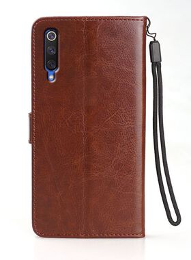 适用 小米九探索版手机壳翻盖小米M1902F1T外壳6.39寸小米9保护套皮夹m19新款ml9潮女MI9钱包款全包钢化膜插?