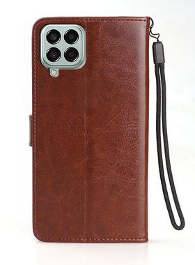 适用三星SM-M536S手机壳皮夹SM一M536S外壳6.70英寸QUANTUM3保护套翻盖Galaxy男士SMM536S新款M536S磁扣samsu