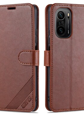 适用POCO F3手机壳翻盖POCOF3外壳6.67英寸小米M2012k11AG保护套皮夹poc0F3全包pocoF3新款p0c0F3磁扣pocopho