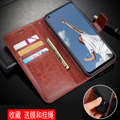 OPPOOPPOA52仿皮简约翻盖零钱袋